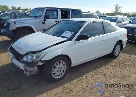 2004 Honda Civic Lx from USA, damaged, VIN 1HGEM22504L064642